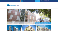 Desktop Screenshot of louvreclad.com